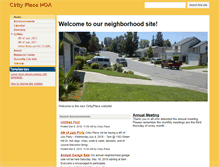 Tablet Screenshot of cirbyplace.com